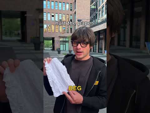 don't hurt the paper