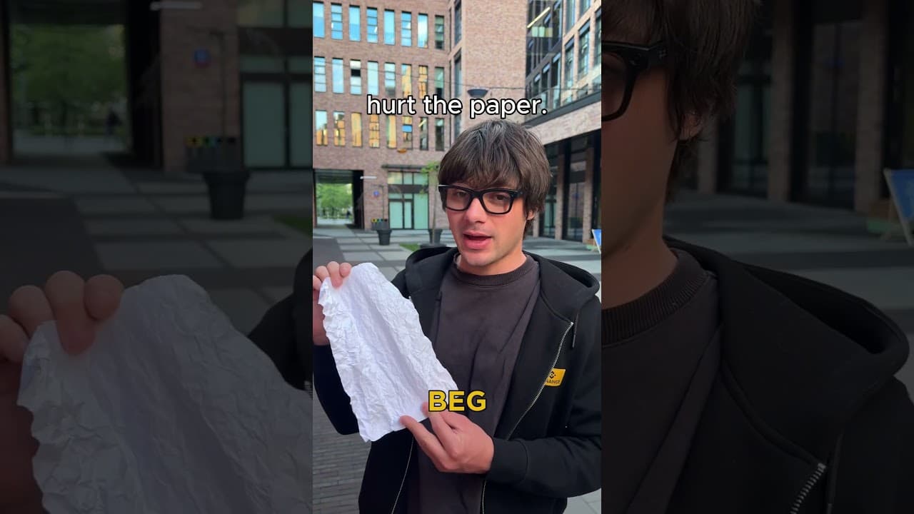 don't hurt the paper