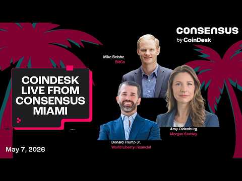 CoinDesk Live at Consensus Miami 2026 | Day 3