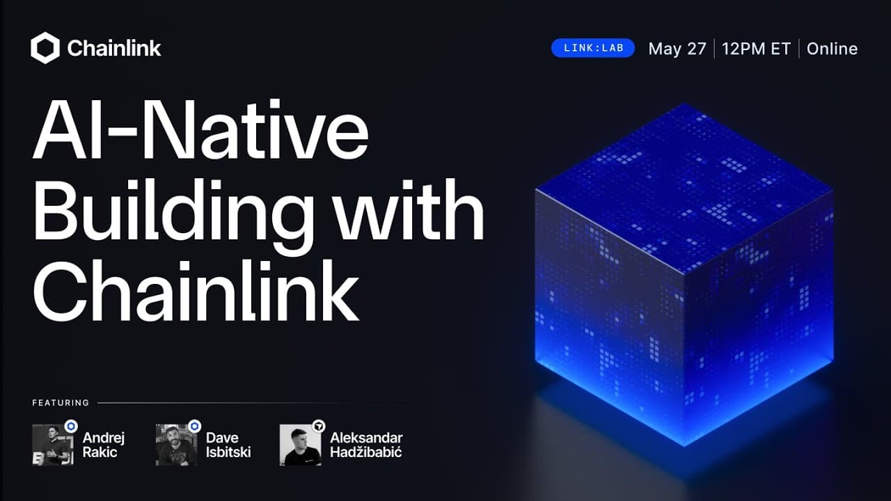 Link Lab: AI-Native Building With Chainlink