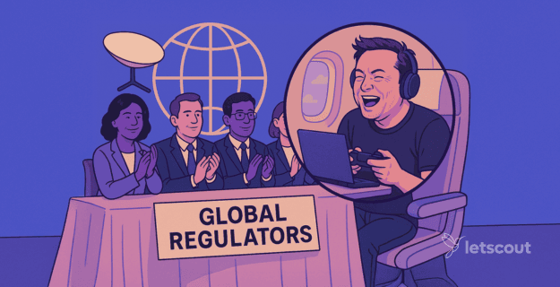 Global Regulators Approve Elon Musk’s Starlink Internet While He Gets Mocked Trying to Showcase Starlink’s In-flight Gaming Performance