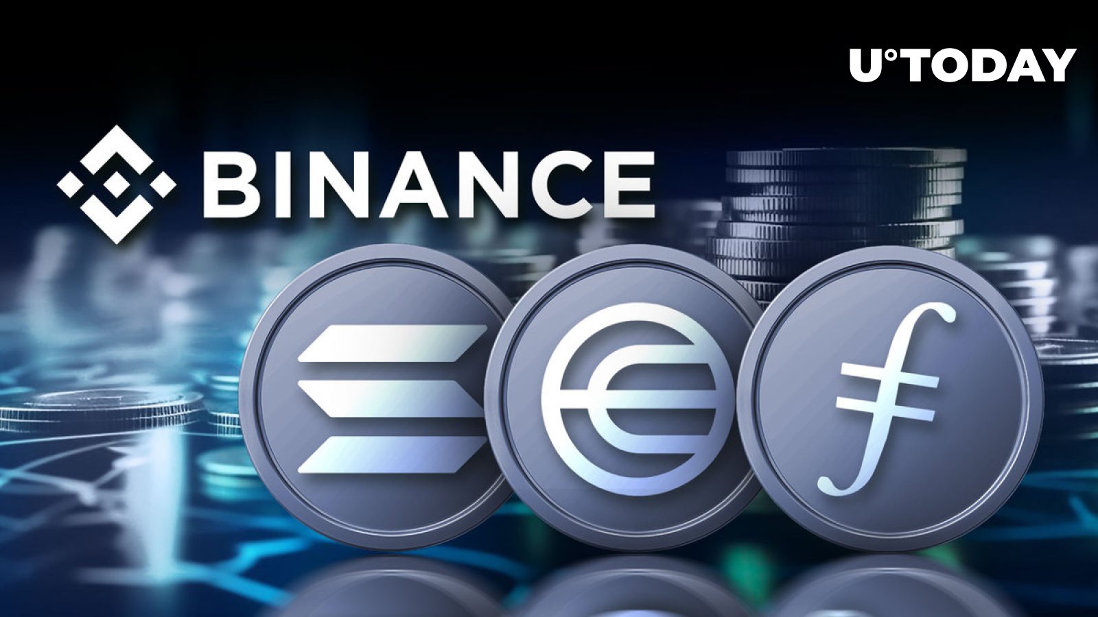 Binance Makes Big Announcement With New Solana, Worldcoin and Filecoin Listings