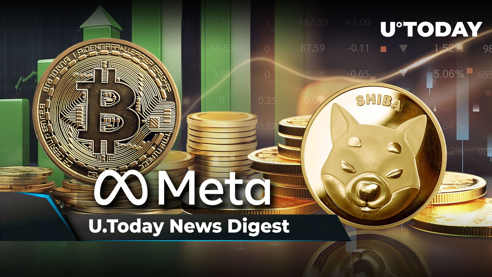 Bitcoin Surpasses Meta by Market Cap, Shiba Inu Becomes 10th Largest Crypto, XRP New Listings on Horizon From Major Crypto Exchange