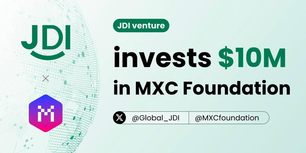 JDI Invests $10M into MXC Foundation to Advance Ethereum’s Largest DePIN Network