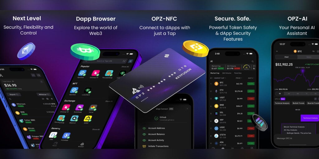 OPZ Launches AI-Powered Wallet on iOS/Android and Raises $200K+ Within Hours