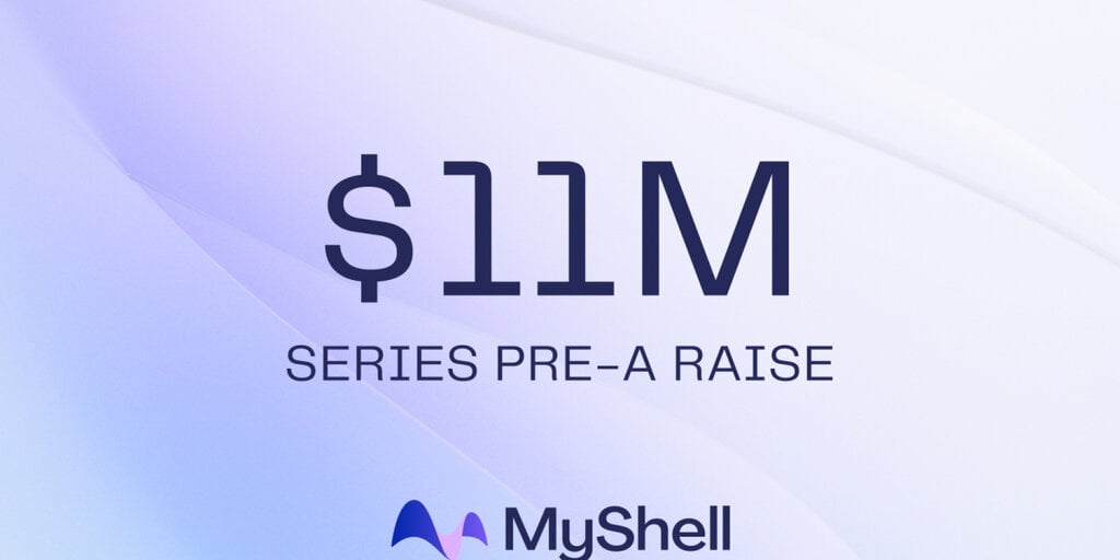 MyShell Raises $11 Million for its Decentralized AI Consumer Layer