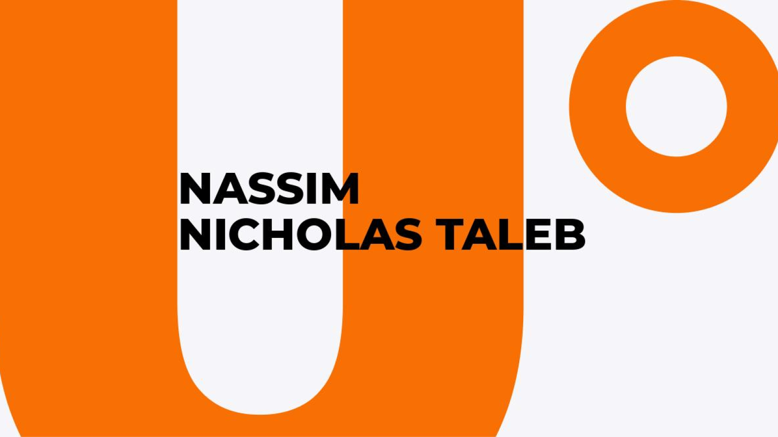 Nassim Nicholas Taleb