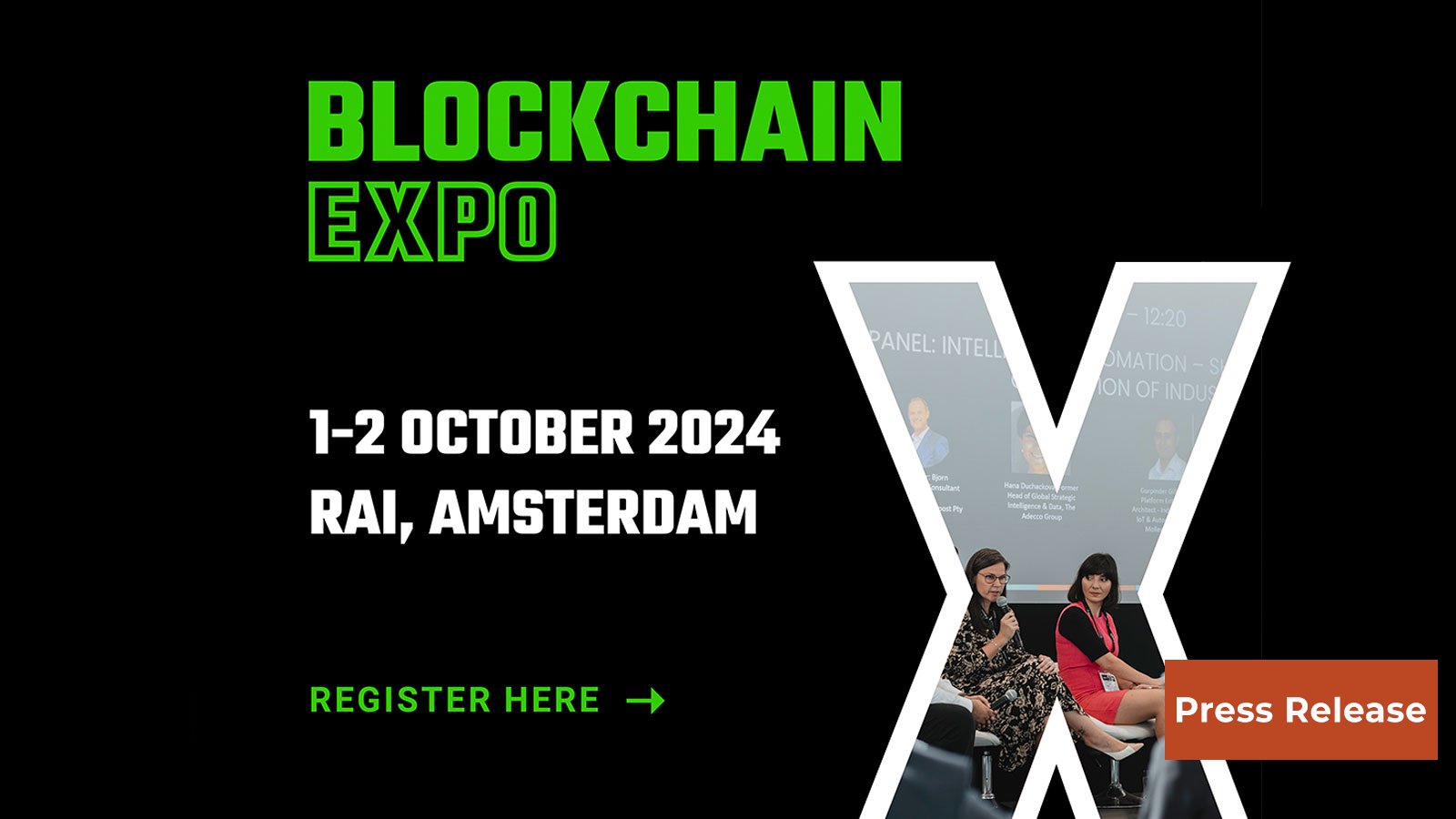 Blockchain Expo Returns to RAI Amsterdam in October 2024 and is set to showcase the latest in crypto innovation.