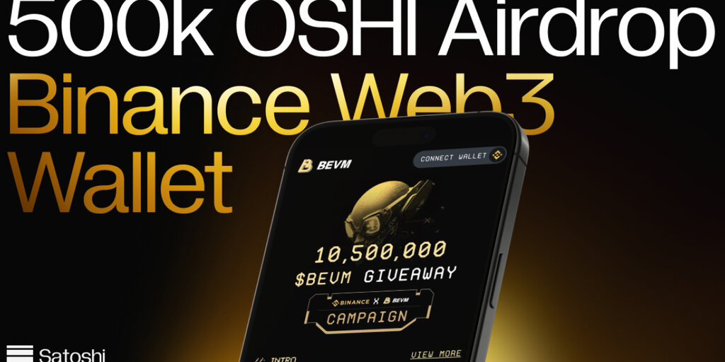 Satoshi Protocol: First CDP on Bitcoin Layer2, 500k OSHI Airdrop with Binance wallet and BEVM