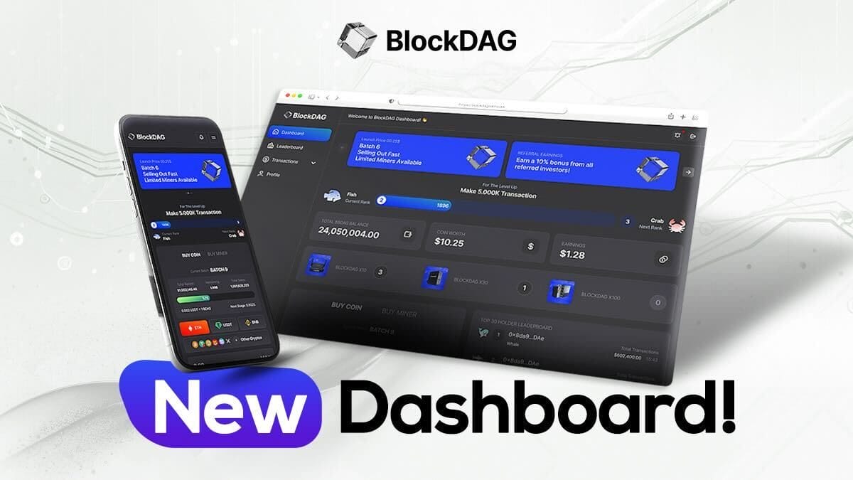 BlockDAG’s Innovative Dashboard Boosts Confidence