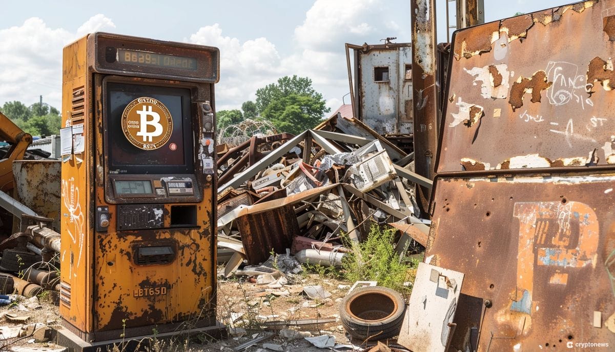 Global Bitcoin ATM Numbers Fall