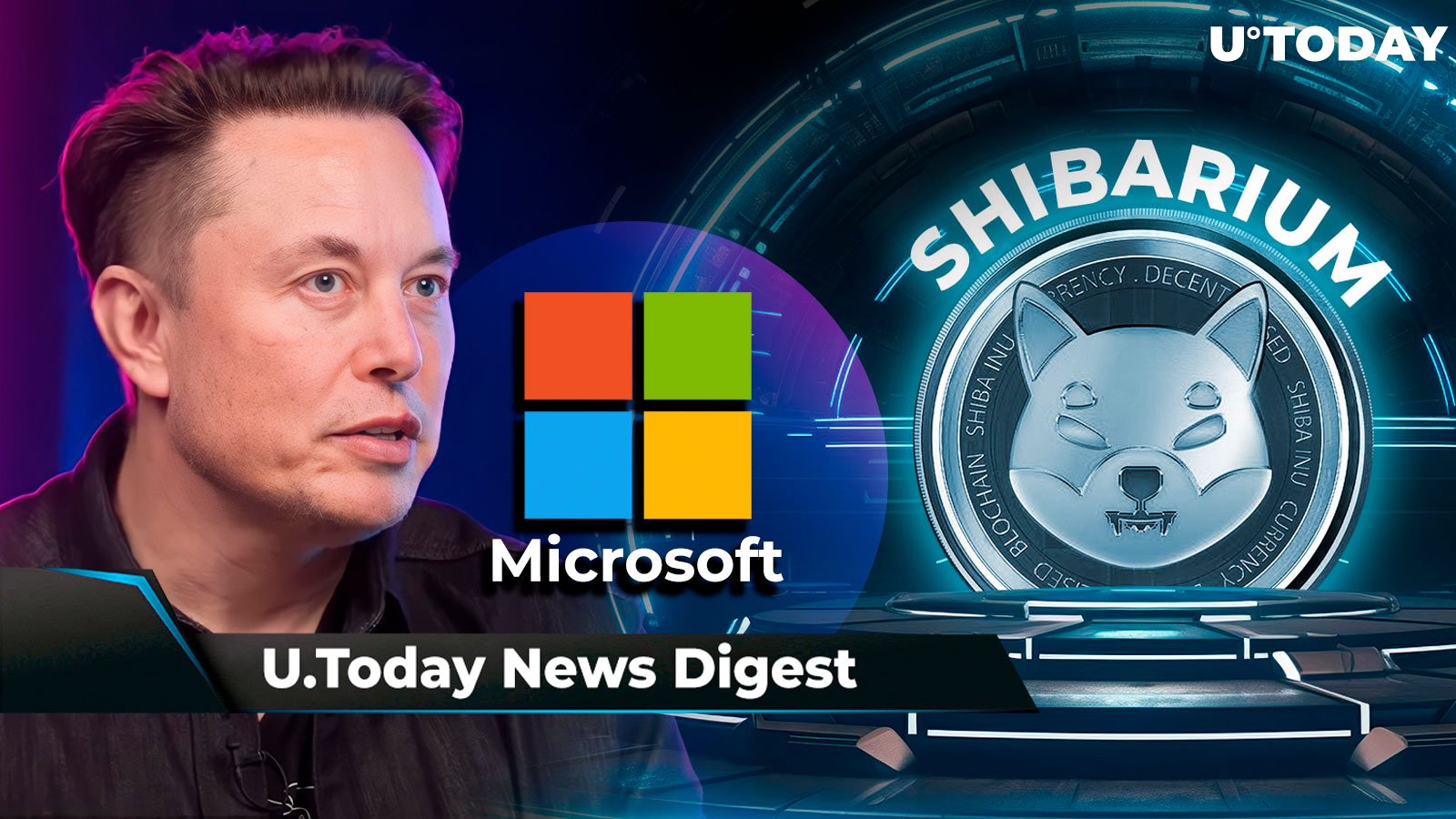 Elon Musk Issues ‘Black Mirror’ Warning, Shibarium on Verge of Major Record, Samson Mow Makes Bullish Bitcoin Statement: Crypto News Digest by U.Today