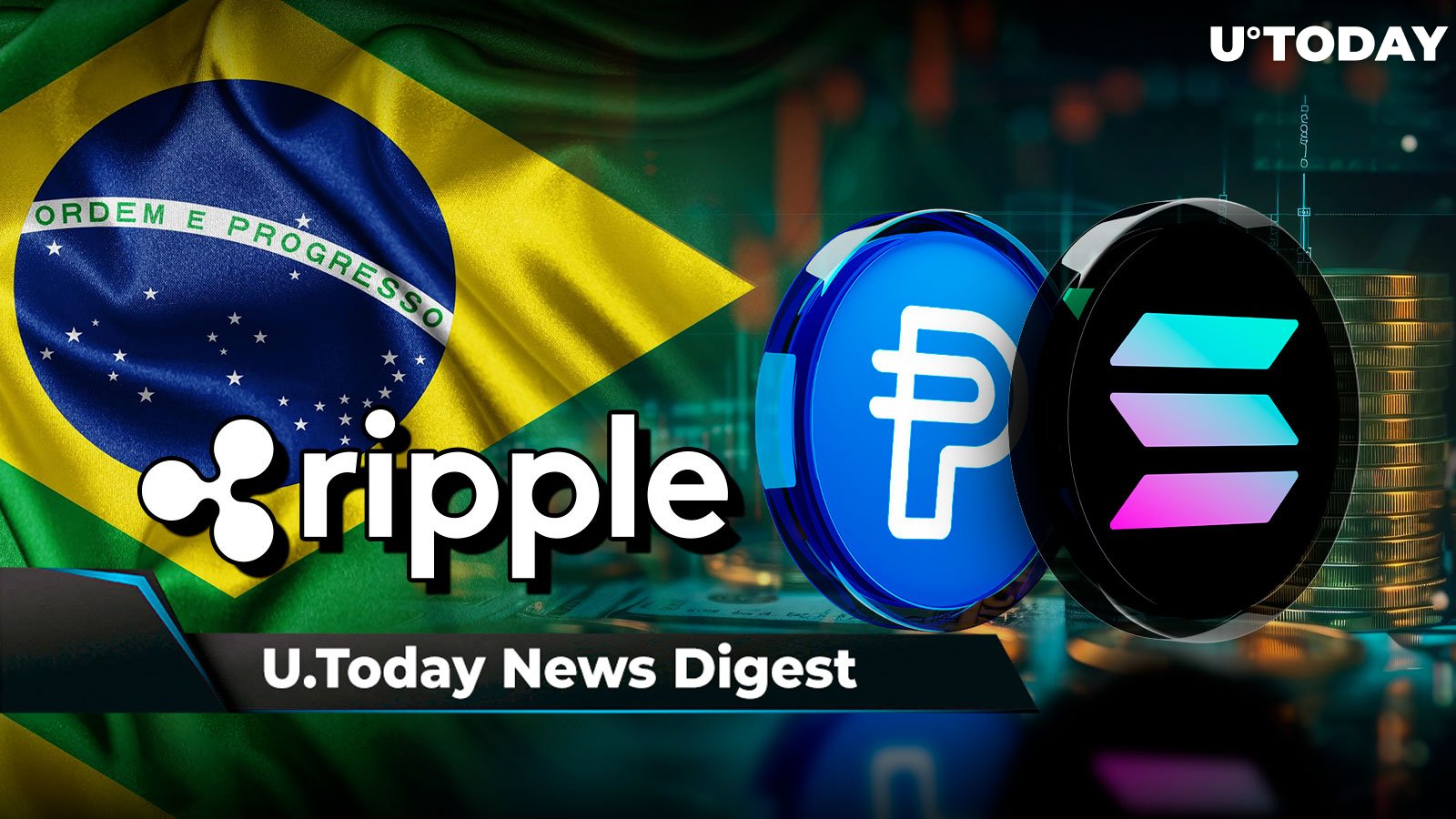 Ripple Donates $100K to Victims of Brazil Floods, PayPal’s Stablecoin Goes Live on Solana, Mastercard Issues New Crypto Announcement: Crypto News Digest by U.Today