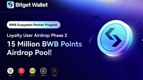 Bitget Wallet Rolls Out BWB Points Airdrop, Strengthening Collaboration with Ethena