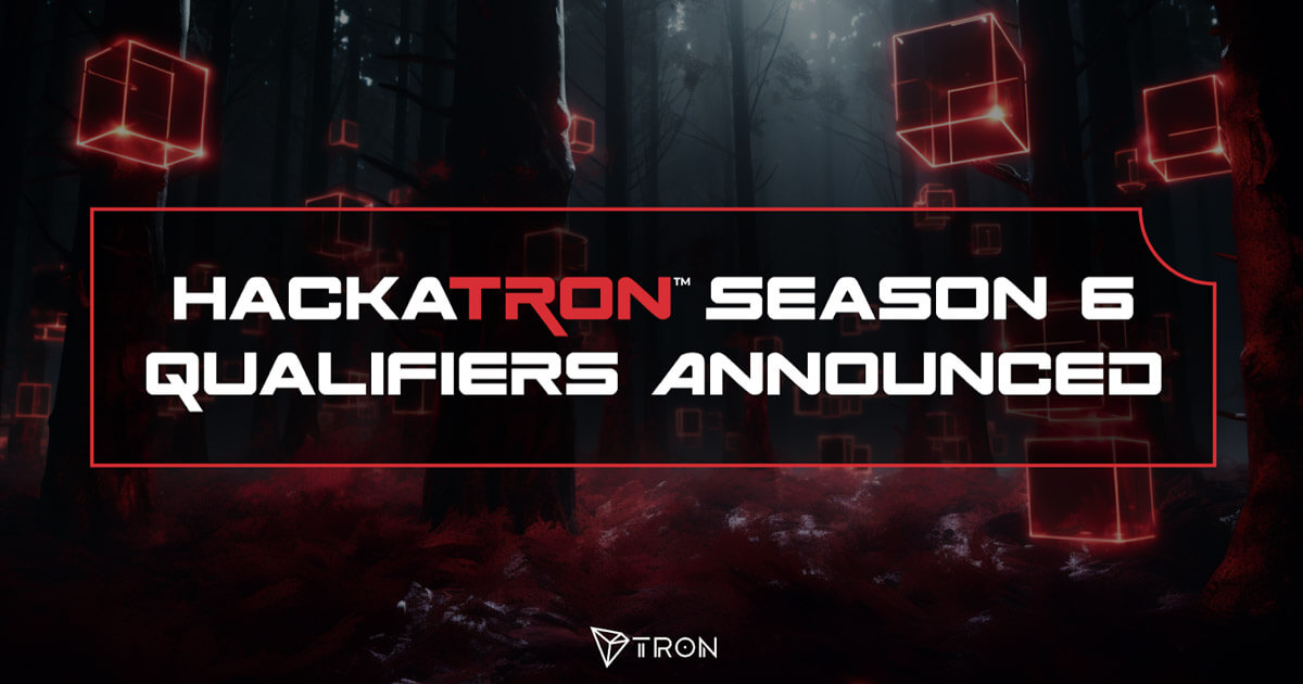 TRON DAO Announces HackaTRON Season 6 Qualifiers