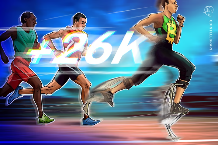 Bitcoin smashes records with biggest-ever $26K monthly BTC price gain