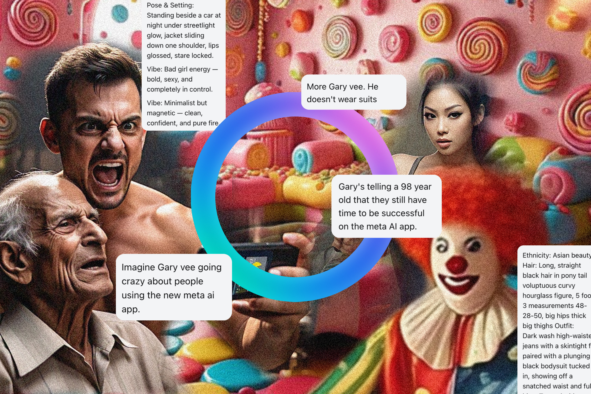 Meta’s AI app is a nightmarish social feed