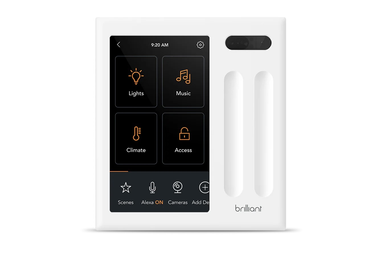 Brilliant launches new smart home control panels