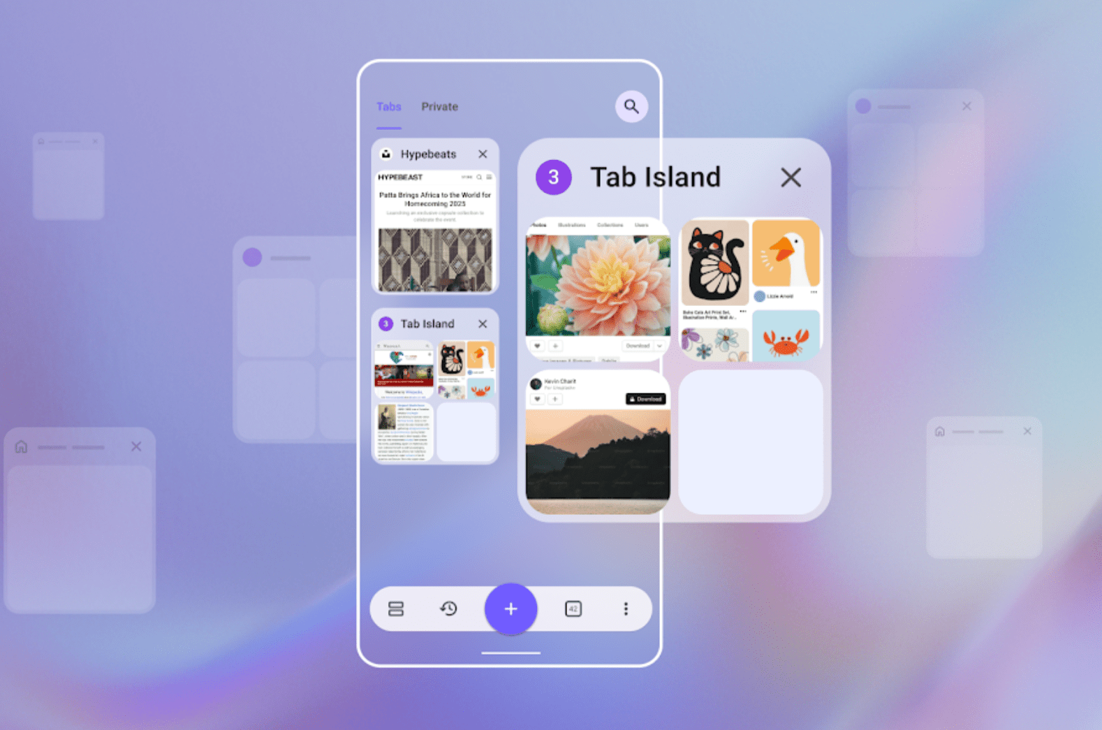 Opera has new ways for Android users to manage tabs