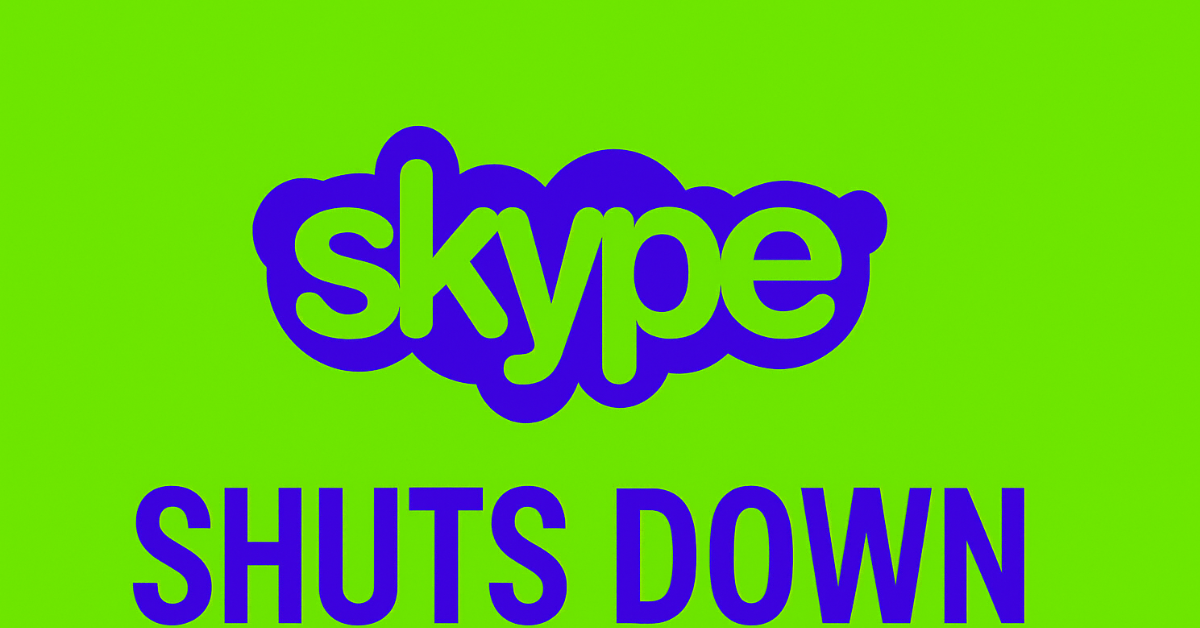 Digital Grief As Skype Shuts Down After 22 Years