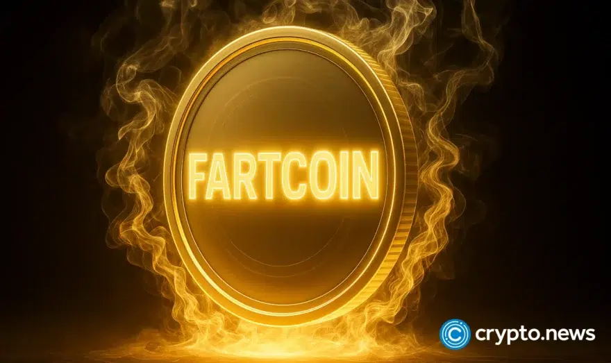 FARTCOIN price crashes 25% in a week, risks 30% further drop if $1 support breaks