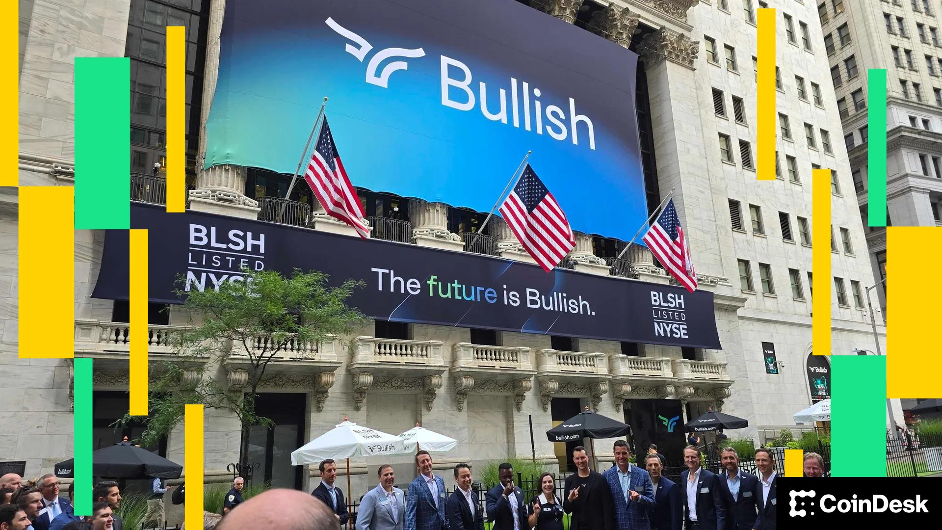 Bullish Shares Jump as Citi Canaccord Praise IPO Debut and BitLicense Win